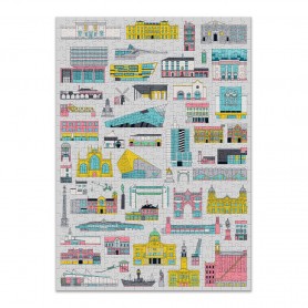 Puzzle cloudberries Buildings de 500 Piezas Puzzle cloudberries Buildings de 500 Piezas Cloudberries - 1