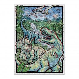 Puzzle cloudberries Dinosaurs Efecto 3D de 500 Piezas Puzzle cloudberries Dinosaurs Efecto 3D de 500 Piezas Cloudberries - 1