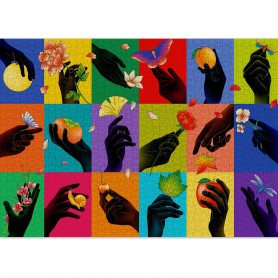 Puzzle cloudberries Hands de 1000 Piezas Puzzle cloudberries Hands de 1000 Piezas Cloudberries - 1