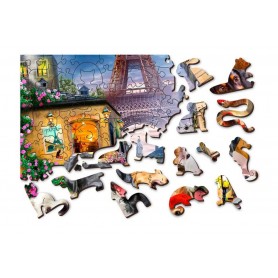 Puzzle Wooden City Perritos En París Puzzle Wooden City Perritos En París Wooden City - 1