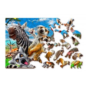 Puzzle Wooden City Bienvenido A África Puzzle Wooden City Bienvenido A África Wooden City - 1