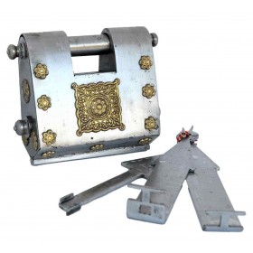 Big 3 Key Iron Puzzle Lock Big 3 Key Iron Puzzle Lock Logica Giochi - 1