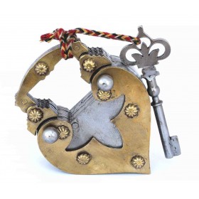 Cerradura Rompecabezas con Forma De Corazón Cerradura Rompecabezas con Forma De Corazón Logica Giochi - 1