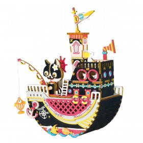 Robotime Gatito De Pesca DIY Robotime Gatito De Pesca DIY Robotime - 1