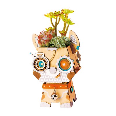 Robotime Flower Pot Cachorro DIY Robotime - 1