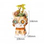 Robotime Flower Pot Cachorro DIY Robotime - 3