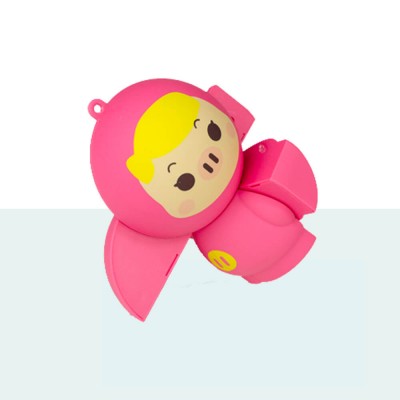 GG Bond Hero Pink FeiFei Piggy Calvins Puzzle - 1