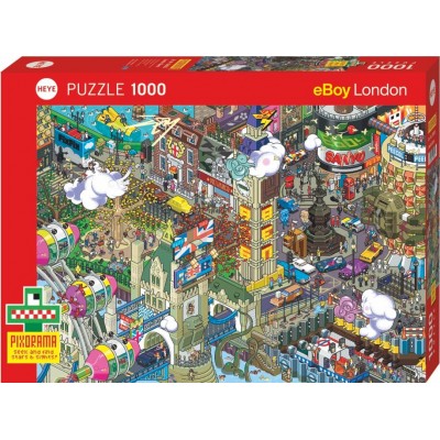 Puzzle Heye Búsqueda en Londres de 1000 Piezas Heye - 1