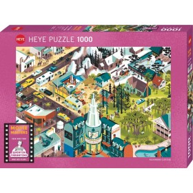 Puzzle Heye Películas de Quentin Tarantino de 1000 Piezas Puzzle Heye Películas de Quentin Tarantino de 1000 Piezas Heye - 1