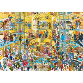 Puzzle Heye Vida en el Hotel de 1000 Piezas Puzzle Heye Vida en el Hotel de 1000 Piezas Heye - 1