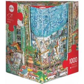 Puzzle Heye La Mente del Artista de 1000 Piezas Puzzle Heye La Mente del Artista de 1000 Piezas Heye - 1