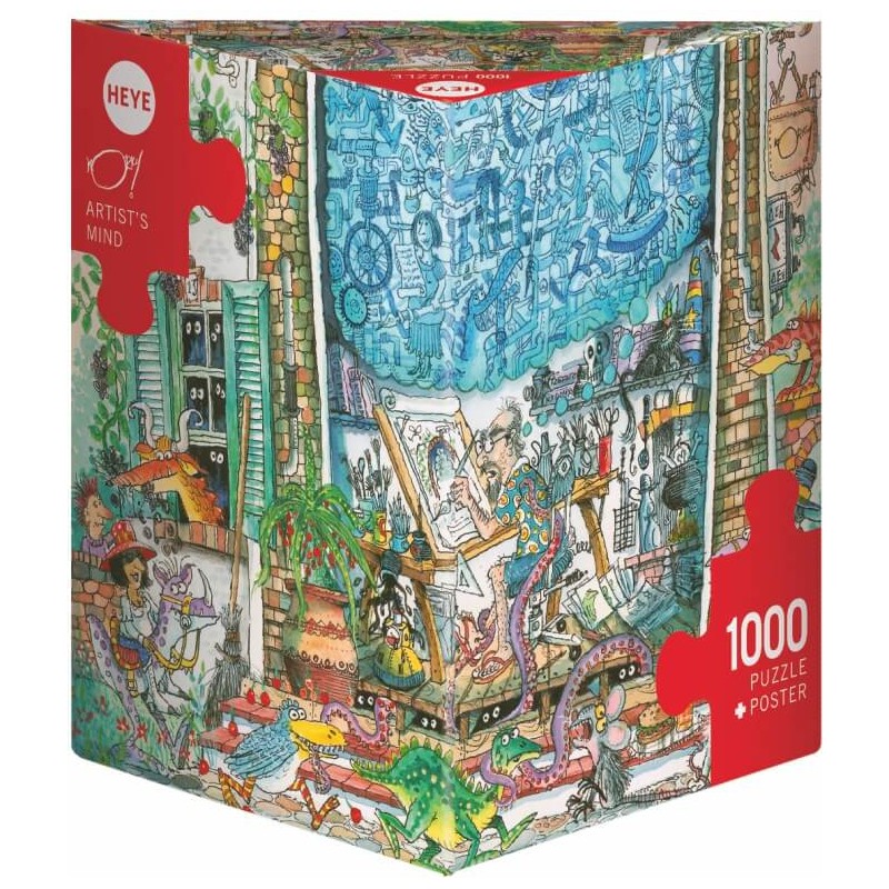 HEYE - Puzzle Torre Del Faro Panoramico, 1000 Pezzi, Multicolore