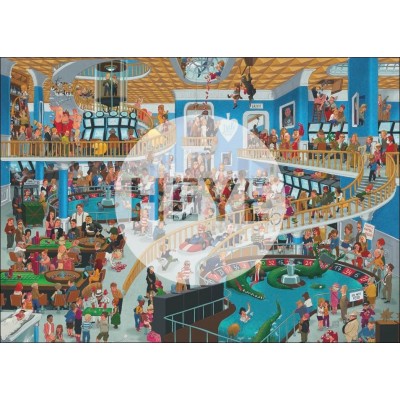 Puzzle Heye Casino Caótico de 1000 Piezas Heye - 1