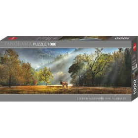 Puzzle Heye Panorámica Saludo matutino de 1000 Piezas Puzzle Heye Panorámica Saludo matutino de 1000 Piezas Heye - 1