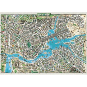 Puzzle Heye La ciudad de Pop de 2000 Piezas Puzzle Heye La ciudad de Pop de 2000 Piezas Heye - 1