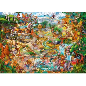 Puzzle Heye Safari exótico de 2000 Piezas Puzzle Heye Safari exótico de 2000 Piezas Heye - 1