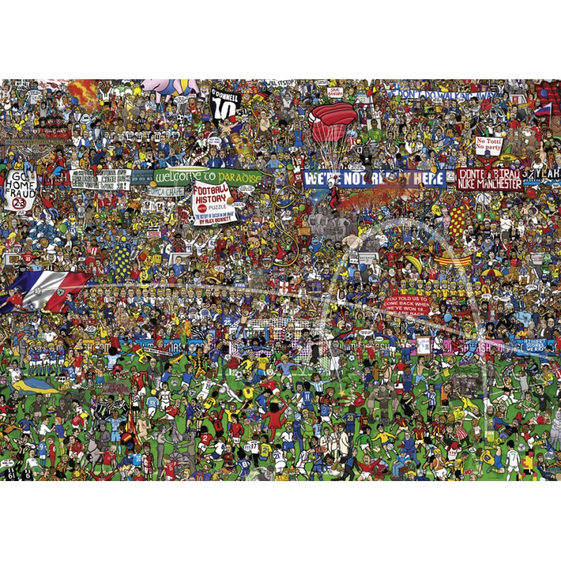 Puzzle Heye História del Fútbol de 3000 Piezas 