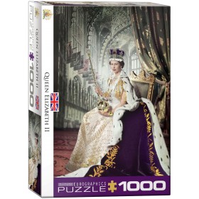 Puzzle Eurographics Reina Isabel II de 1000 Piezas Puzzle Eurographics Reina Isabel II de 1000 Piezas Eurographics - 1