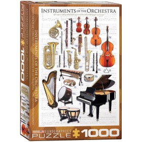 Puzzle Eurographics Instrumentos de Orquesta de 1000 Piezas Puzzle Eurographics Instrumentos de Orquesta de 1000 Piezas Eurographics - 1