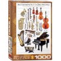 Puzzle Eurographics Instrumentos de Orquesta de 1000 Piezas Eurographics - 1