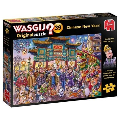 Puzzle Jumbo Wasgij Original 39 Año Nuevo Chino de 1000 Piezas Jumbo - 1