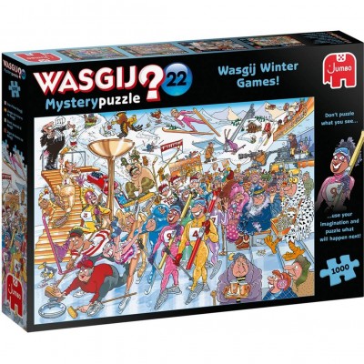 Puzzle Jumbo Wasgij Mystery 22 Juegos de Invierno de 1000 Piezas Jumbo - 1