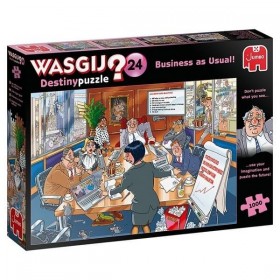 Puzzle Jumbo Wasgij Destiny 24 La empresa como siempre de 1000 Piezas Puzzle Jumbo Wasgij Destiny 24 La empresa como siempre de 1000 Piezas Jumbo - 1