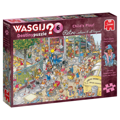 Puzzle Jumbo Wasgij Destiny 6 Juego de niños de 1000 Piezas