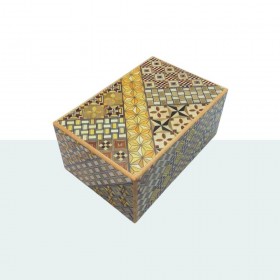 Caja Japonesa Yosegi 5 Sun 10 Etapas Con Cajon Caja Japonesa Yosegi 5 Sun 10 Etapas Con Cajon Oka Craft - 1