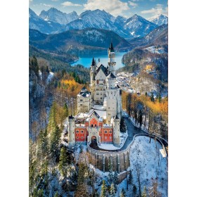 Puzzle Educa Castillo de Neuschwanstein Invierno de 1000 Piezas Puzzles Educa - 1