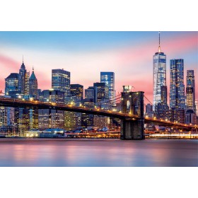 Puzzle Educa Puente de Brooklyn Efecto Neón 1000 Piezas Puzzle Educa Puente de Brooklyn Efecto Neón 1000 Piezas Puzzles Educa - 1