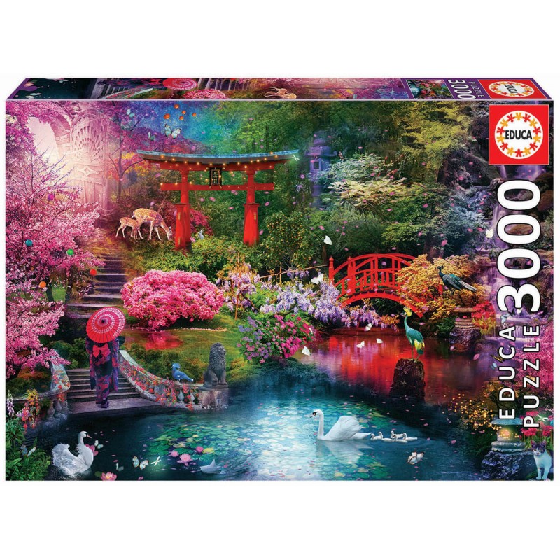 Puzzle Educa Jardín Japones de 3000 Piezas 
