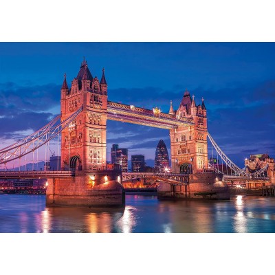 Puzzle Clementoni Puente de las Torres de Londres de 1000 Piezas