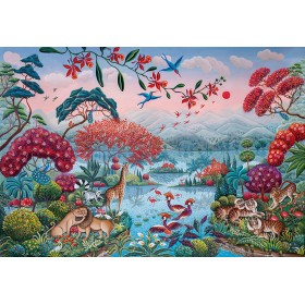 Puzzle Clementoni La Paz de la Jungla de 2000 Piezas Puzzle Clementoni La Paz de la Jungla de 2000 Piezas Clementoni - 1