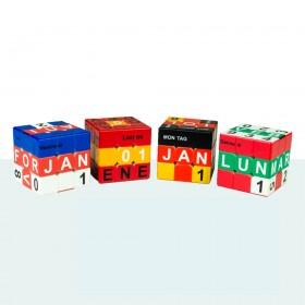 Cubo Calendario 3x3 Cubo Calendario 3x3 Kubekings - 1