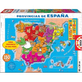 Puzzle Educa Provincias de España 150 Piezas Puzzle Educa Provincias de España 150 Piezas Puzzles Educa - 1