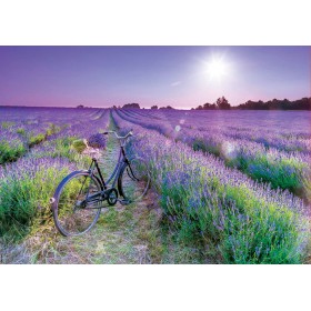 Puzzle Educa Bicicleta en Campo de Lavanda de 1000 Piezas Puzzle Educa Bicicleta en Campo de Lavanda de 1000 Piezas Puzzles Educa - 1