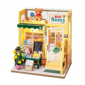 Robotime Mind-Find Bookstore DIY Robotime Mind-Find Bookstore DIY Robotime - 1