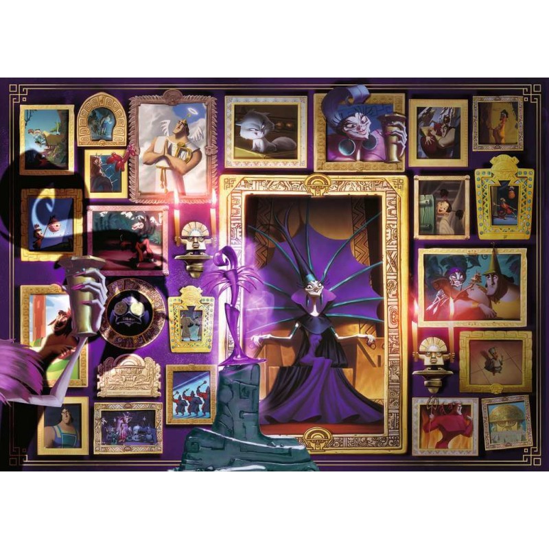 Puzzle Ravensburger Villanos Disney Yzma 1000 Piezas kubekings
