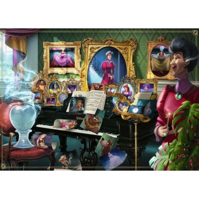 Puzzle Ravensburger Villanos Disney: Lady Tremaine de 1000 Piezas Ravensburger - 1