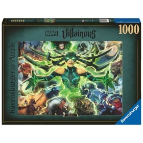 Puzzle Ravensburger Villanos Marvel: Hela de 1000 Piezas Puzzle Ravensburger Villanos Marvel: Hela de 1000 Piezas Ravensburger - 1