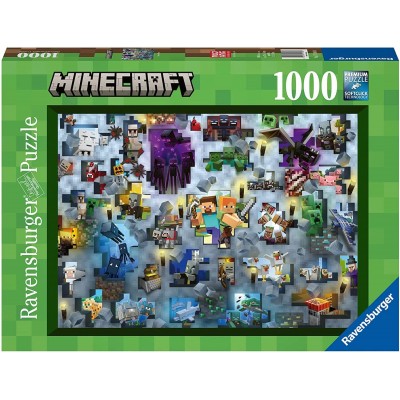 RAVENSBURGER: PUZZLE 1000PZ MINECRAFT MOBS - GIOCHI DA TAVOLO