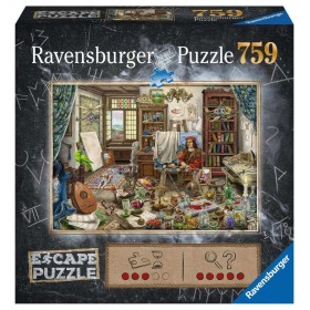 Puzzle Escape Ravensburger Estudio del Artista de 759 Piezas Puzzle Escape Ravensburger Estudio del Artista de 759 Piezas Ravensburger - 1