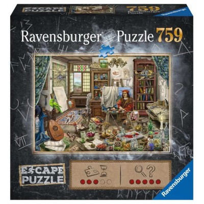 Puzzle Escape Ravensburger Estudio del Artista de 759 Piezas Ravensburger - 1