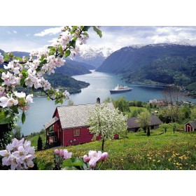 Puzzle Ravensburger Idilio Escandinavo de 500 Piezas Puzzle Ravensburger Idilio Escandinavo de 500 Piezas Ravensburger - 1
