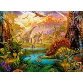 Puzzle Ravensburger Tierra de los Dinosaurios de 500 Piezas Puzzle Ravensburger Tierra de los Dinosaurios de 500 Piezas Ravensburger - 1