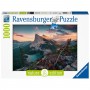 Puzzle Ravensburger Atardecer en la montaña de 1000 Piezas Ravensburger - 2