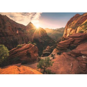 Puzzle Ravensburger Cañón Zion, Estados Unidos de 1000 Piezas Puzzle Ravensburger Cañón Zion, Estados Unidos de 1000 Piezas Ravensburger - 1