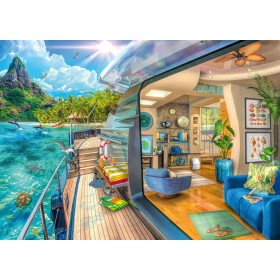 Puzzle Ravensburger Crucero a los Trópicos de 1000 Piezas Puzzle Ravensburger Crucero a los Trópicos de 1000 Piezas Ravensburger - 1