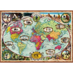 Puzzle Ravensburger Paseo en Bici por la Historia de 1000 Piezas Puzzle Ravensburger Paseo en Bici por la Historia de 1000 Piezas Ravensburger - 1